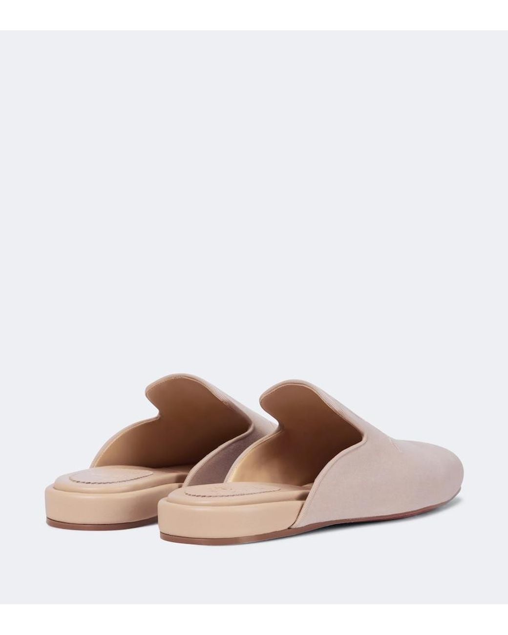 Christian Louboutin White Coolito Flat Mules for men