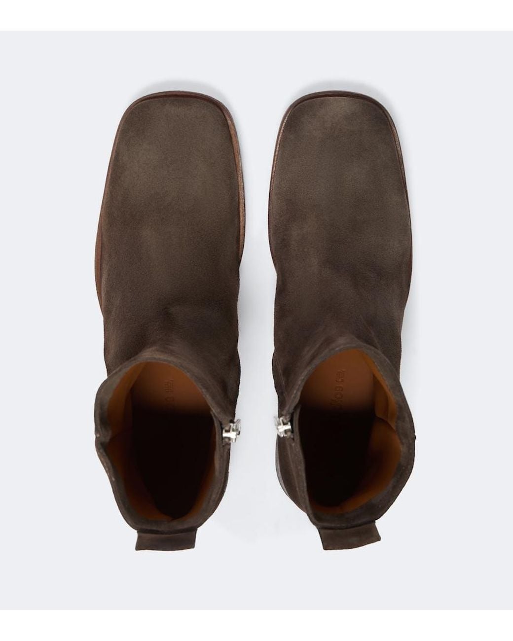 Acne Brown Bebe Suede Ankle Boots for men