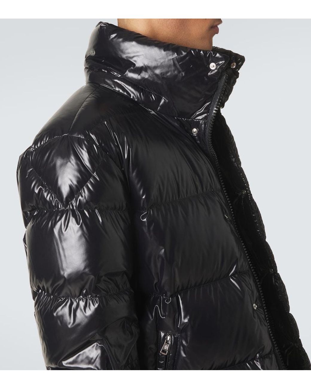 Moncler Black Hanoverian Down Coat for men