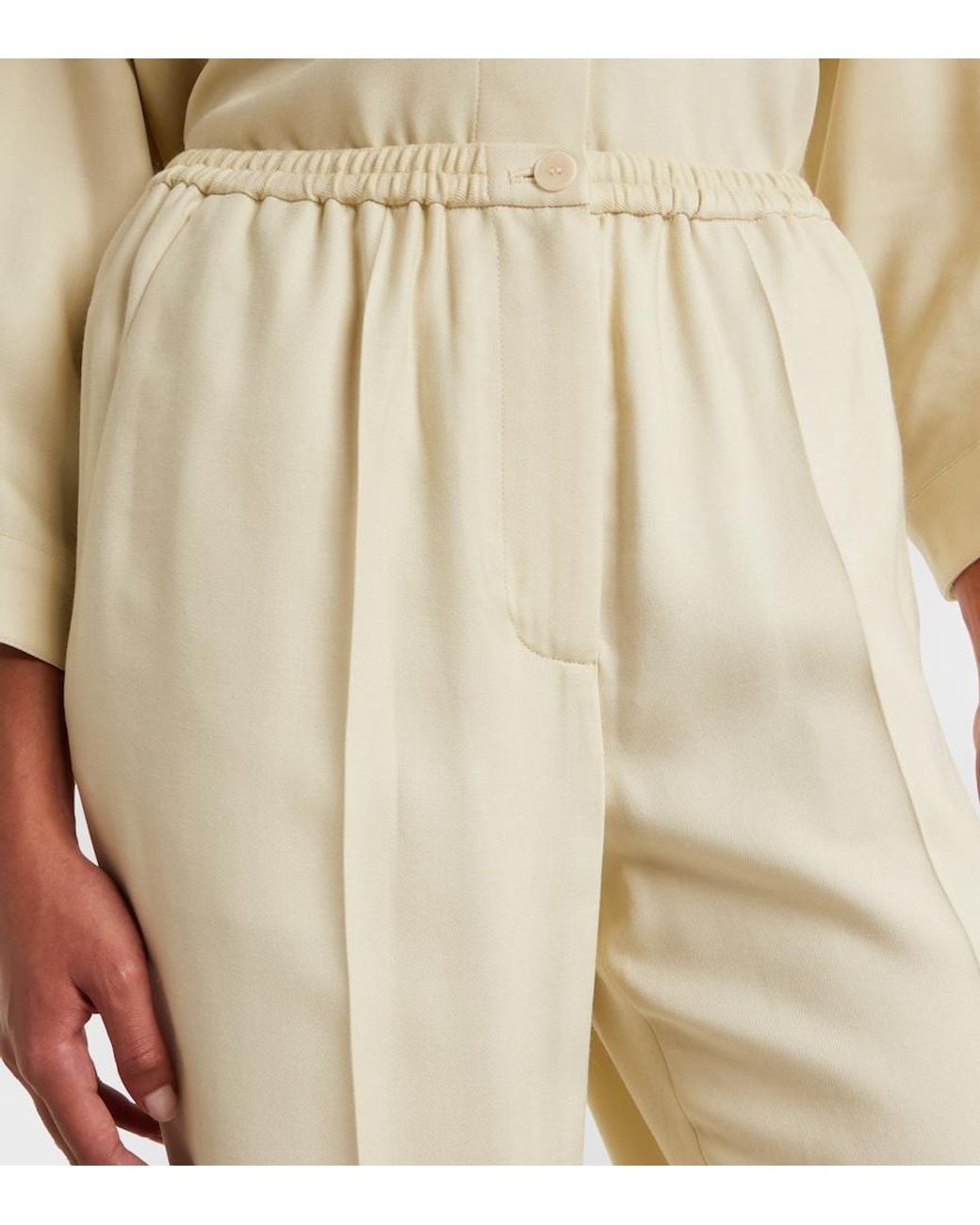 Joseph Natural Tahiti Straight Pants