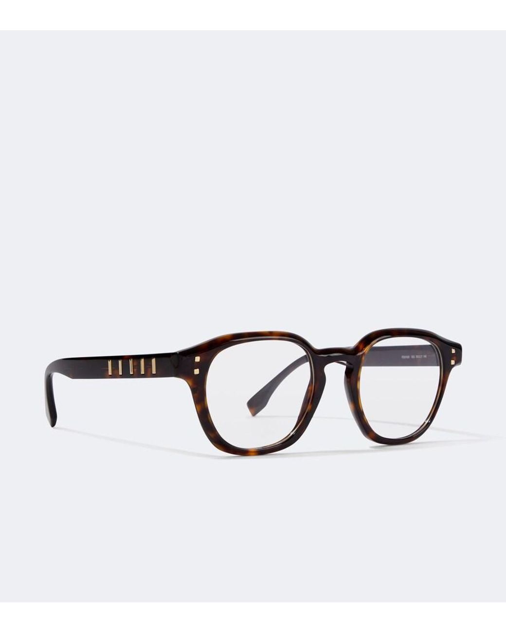 Occhiali Five Sisters Squadrati di Fendi in Brown da Uomo