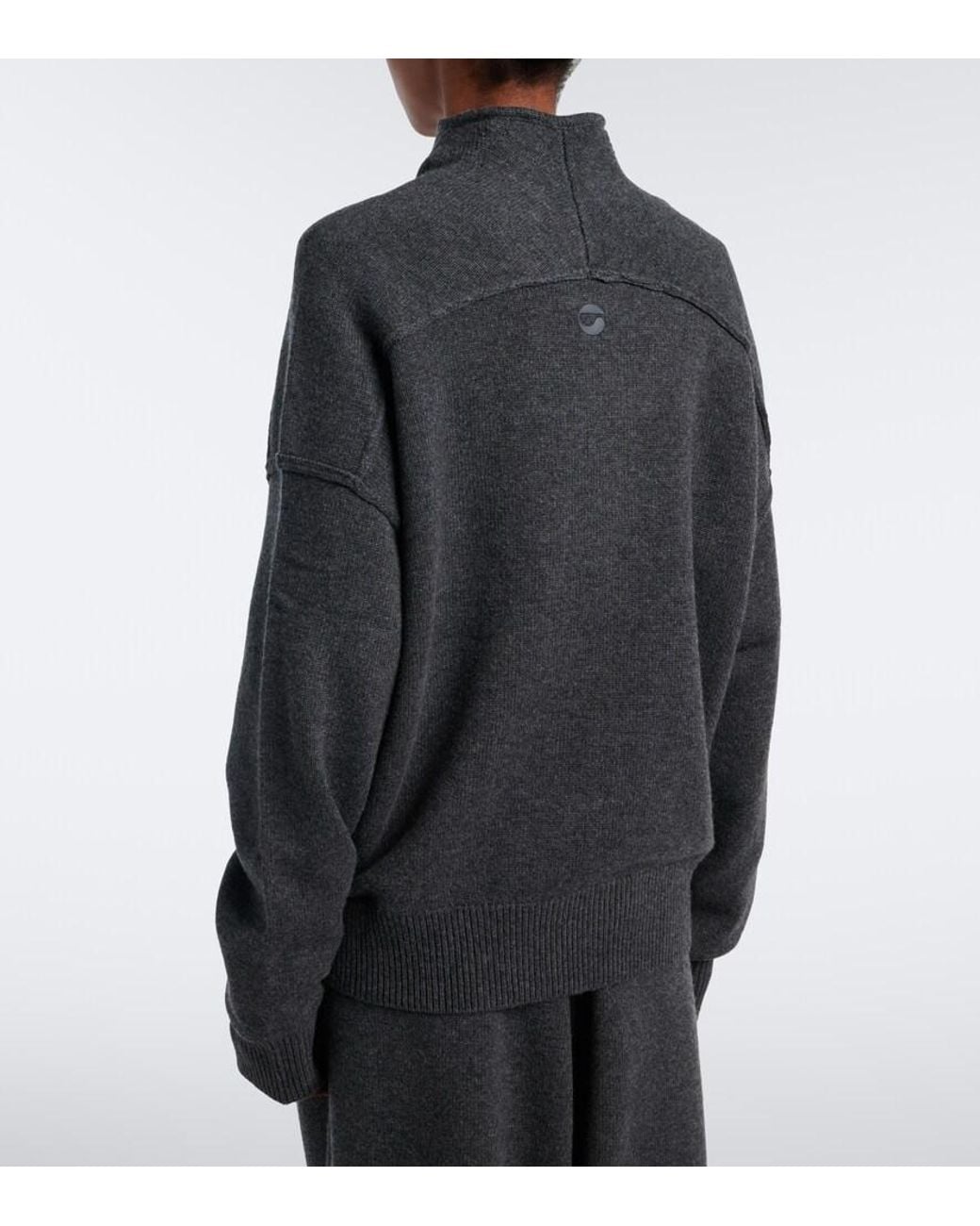 Coperni Gray Wool And Cashmere Sweater