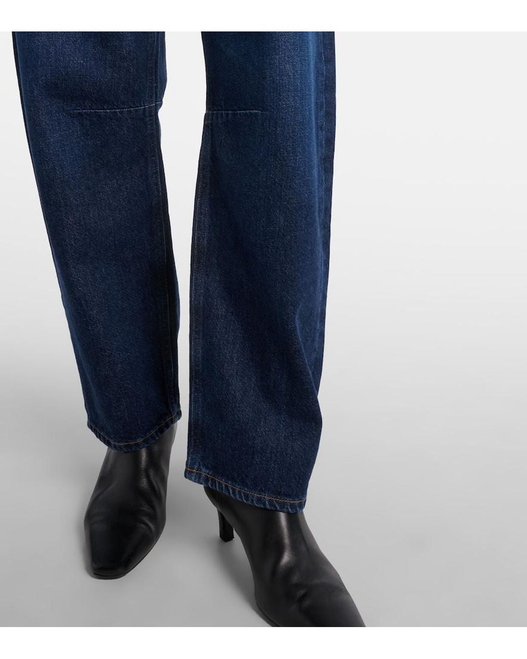 Citizens of Humanity Blue Miro Barrel-Leg Jeans