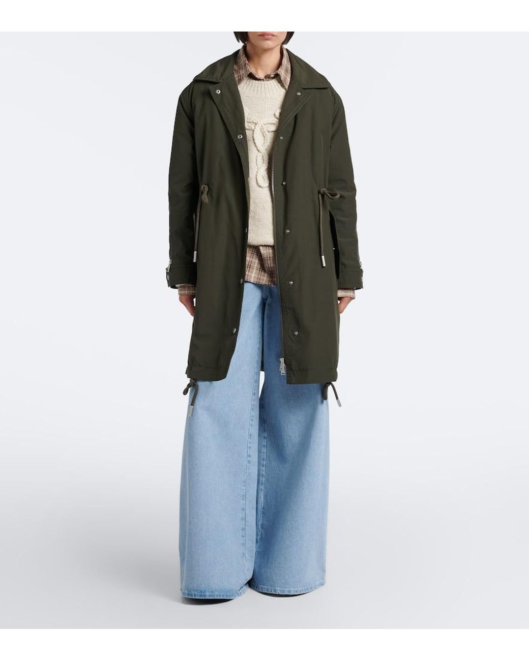 Moncler Brown Halicte Down Coat