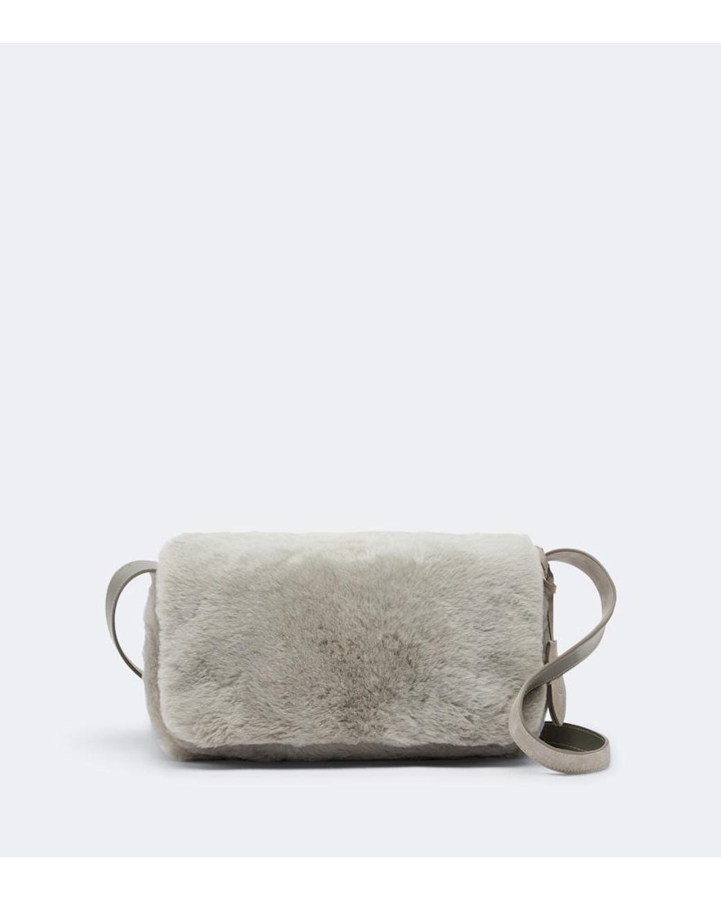 Borsa A Tracolla Medium di Brunello Cucinelli in Gray