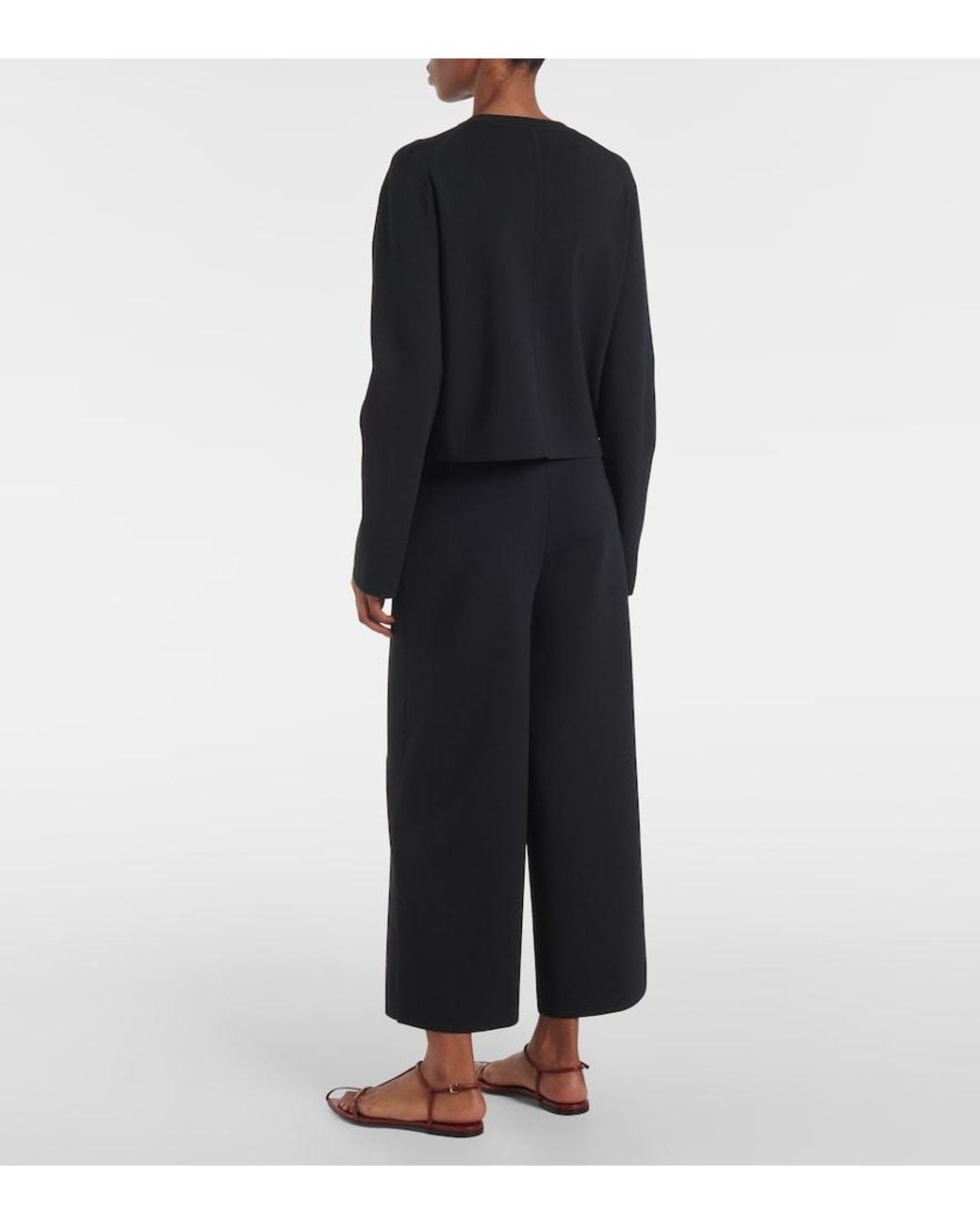 Joseph Blue High-Rise Culottes