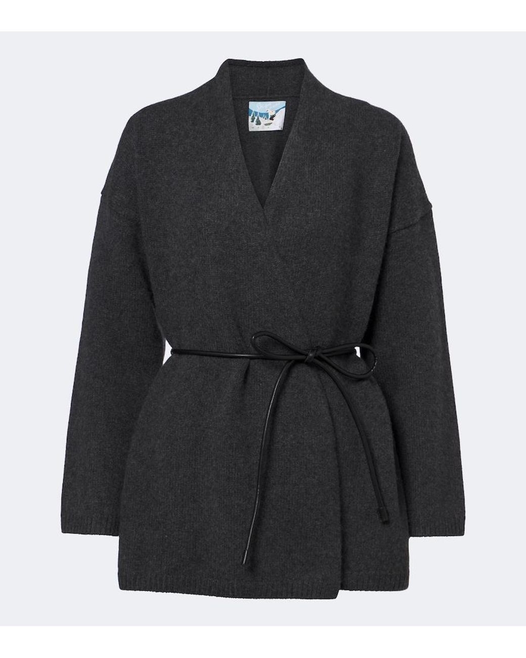 arch4 Black Walmer Cashmere Cardigan