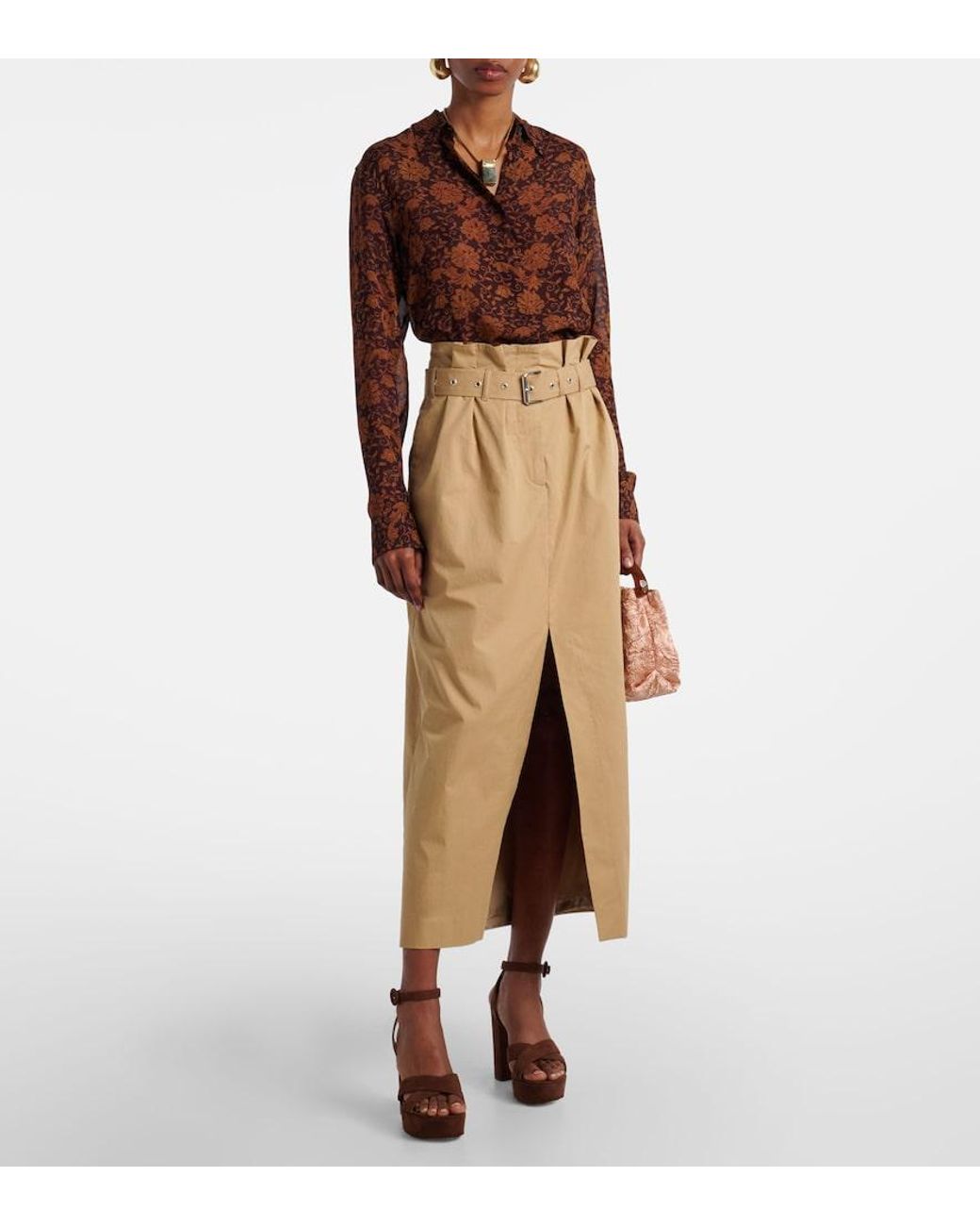Gianvito Rossi Brown Sabrina Suede Sandals