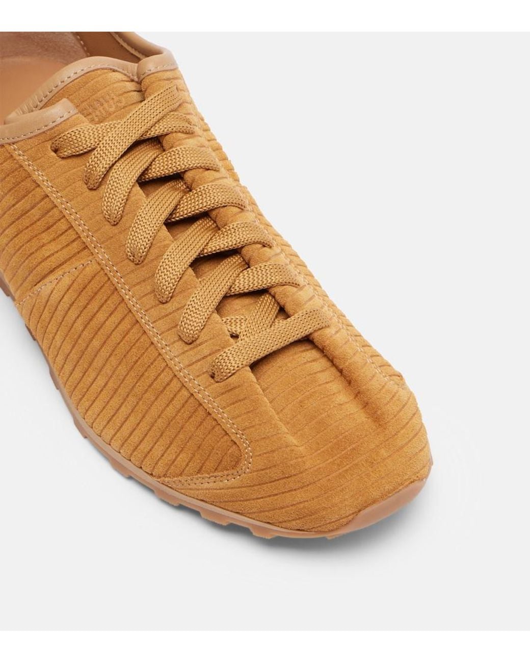 Jacquemus Brown Tennis Suede Sneakers