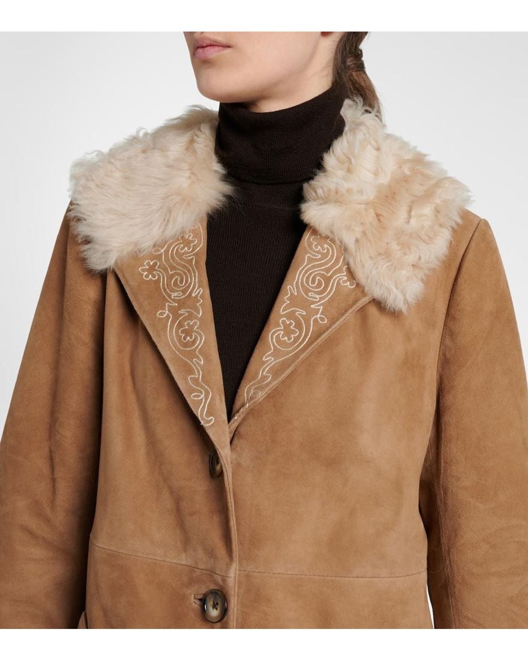 Cappotto Cienna di Rixo in Brown