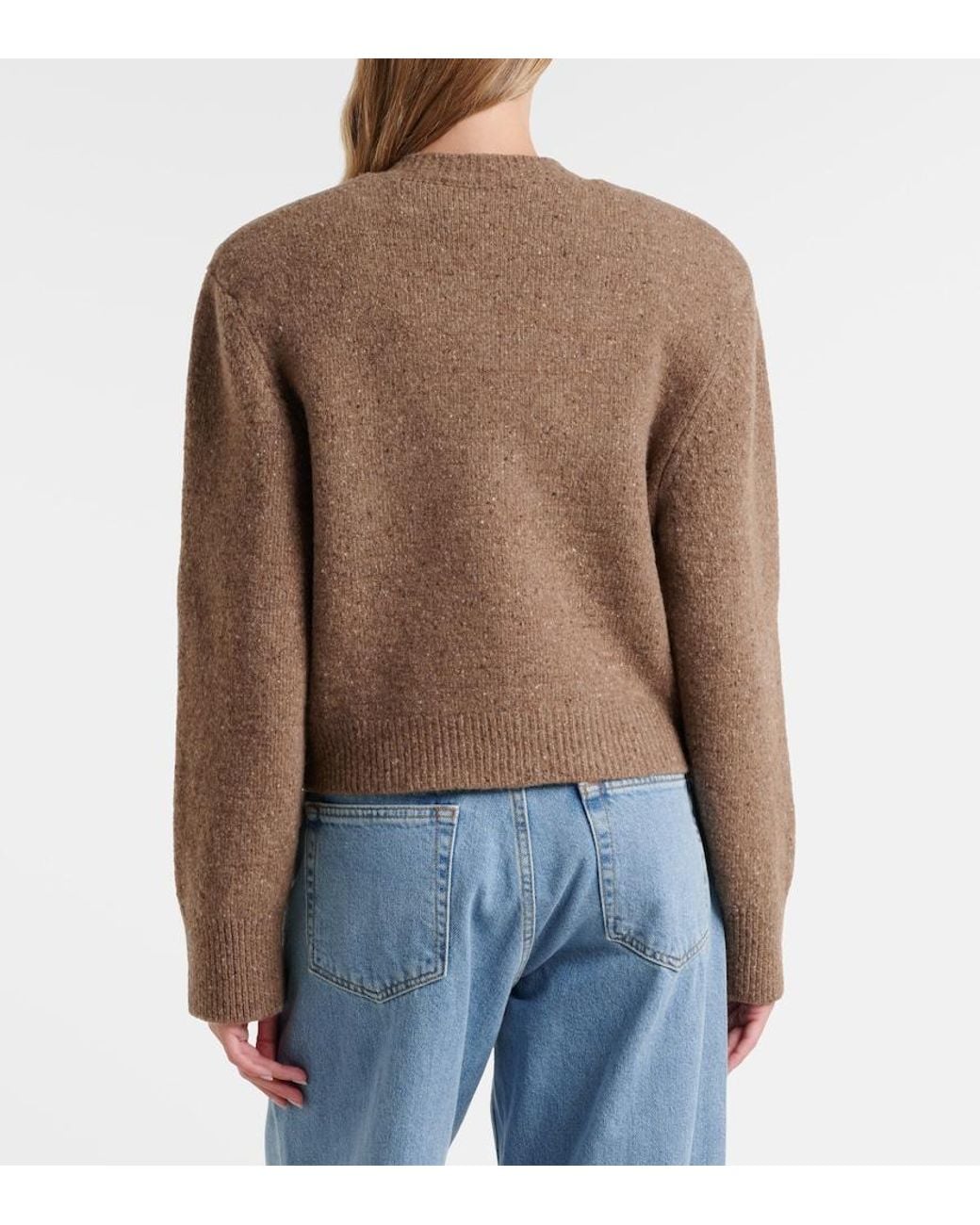 Rohe Brown Wool Cardigan