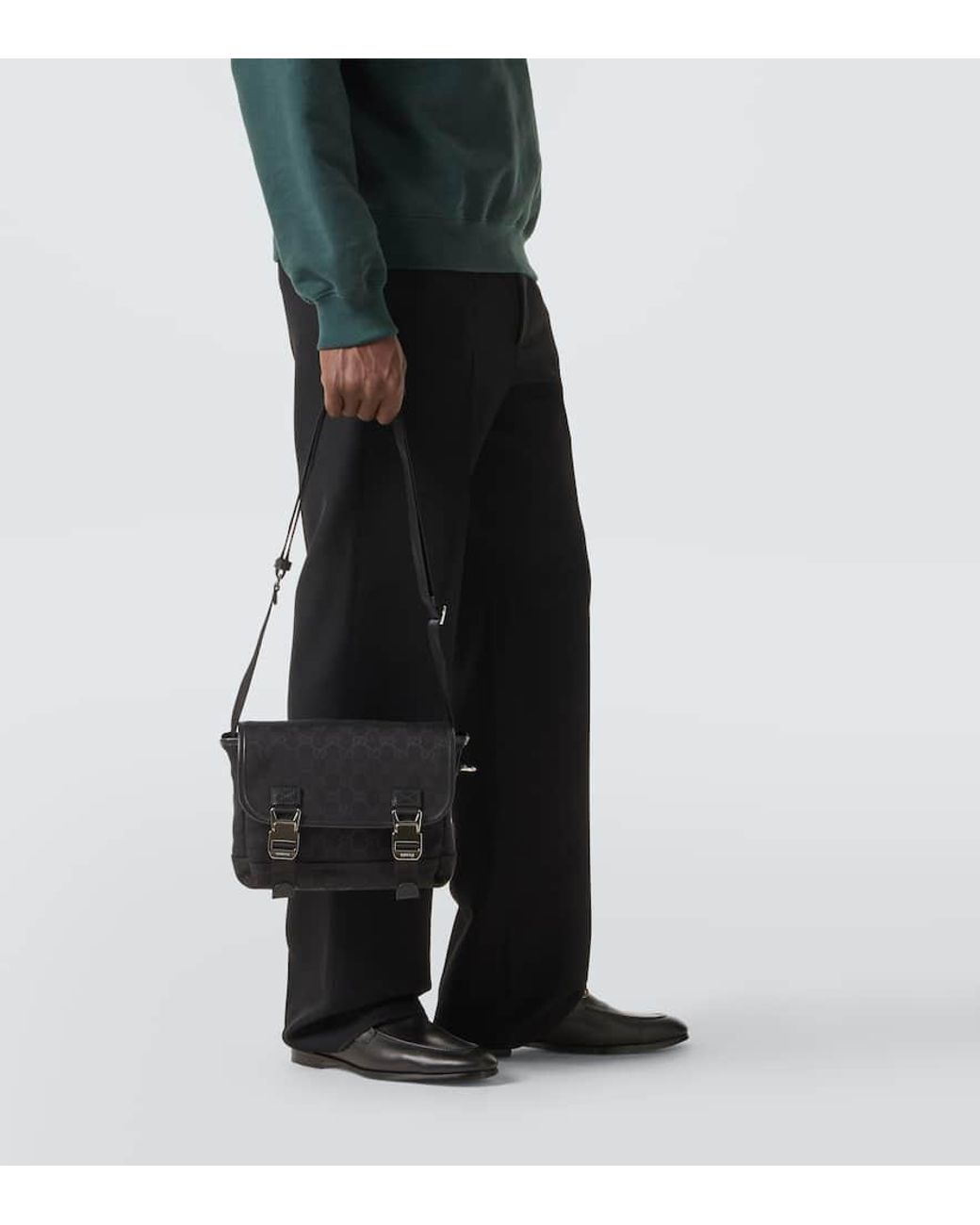 Gucci Messenger Bag Gg in Black für Herren