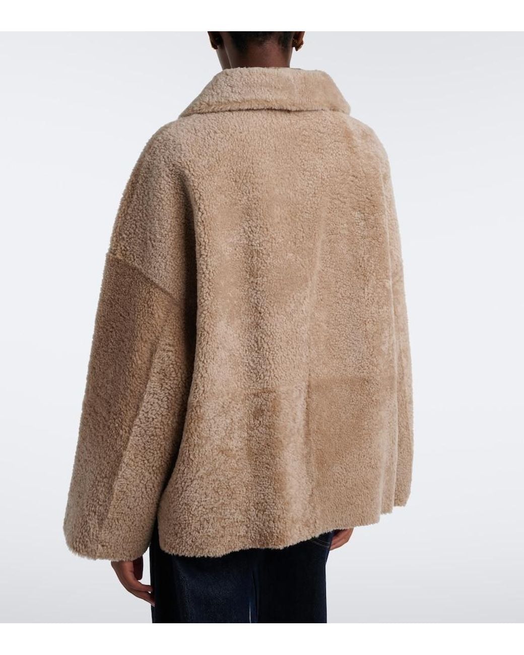 Arma Natural Isabella Reversible Shearling Jacket