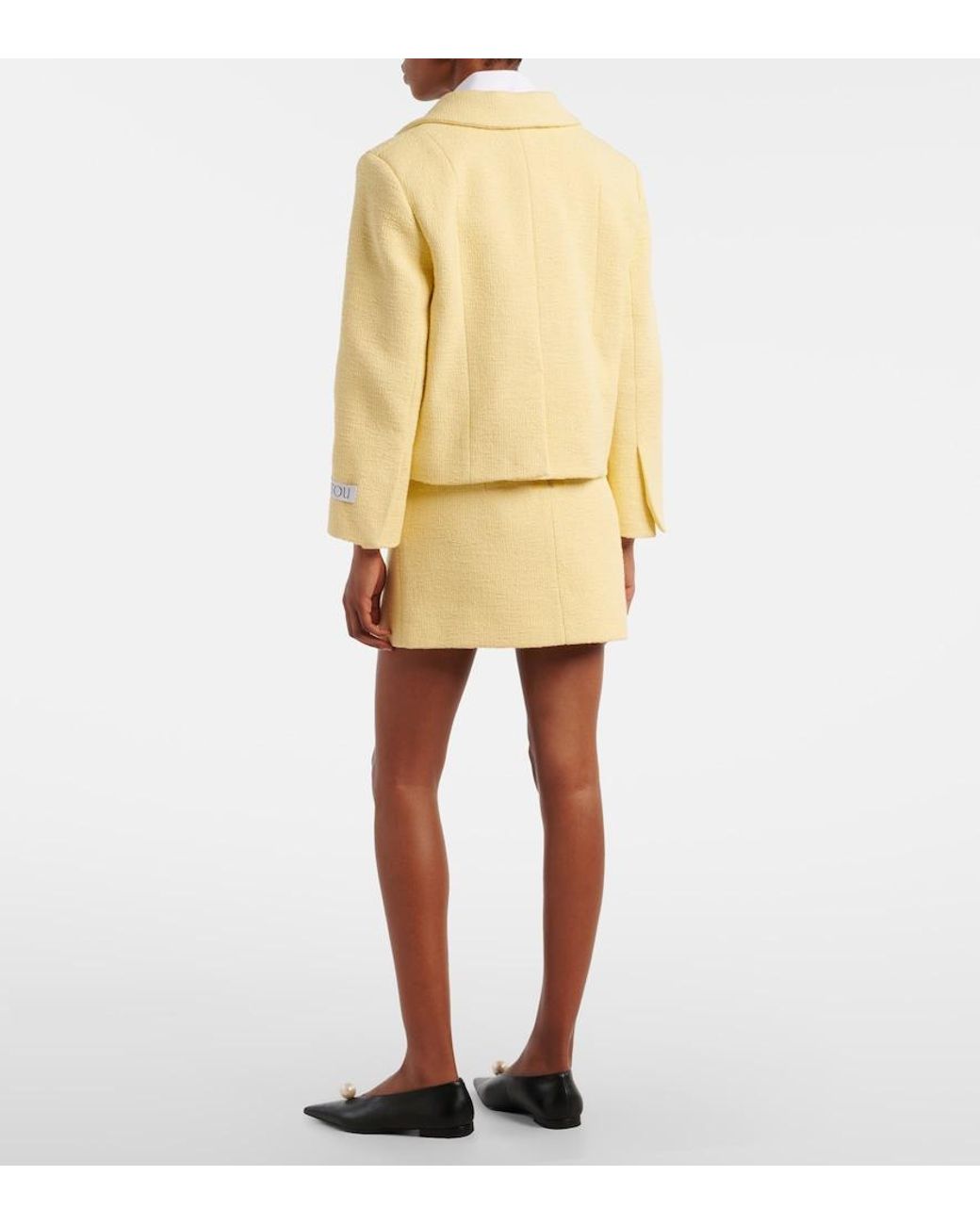 Patou Natural Cotton Miniskirt