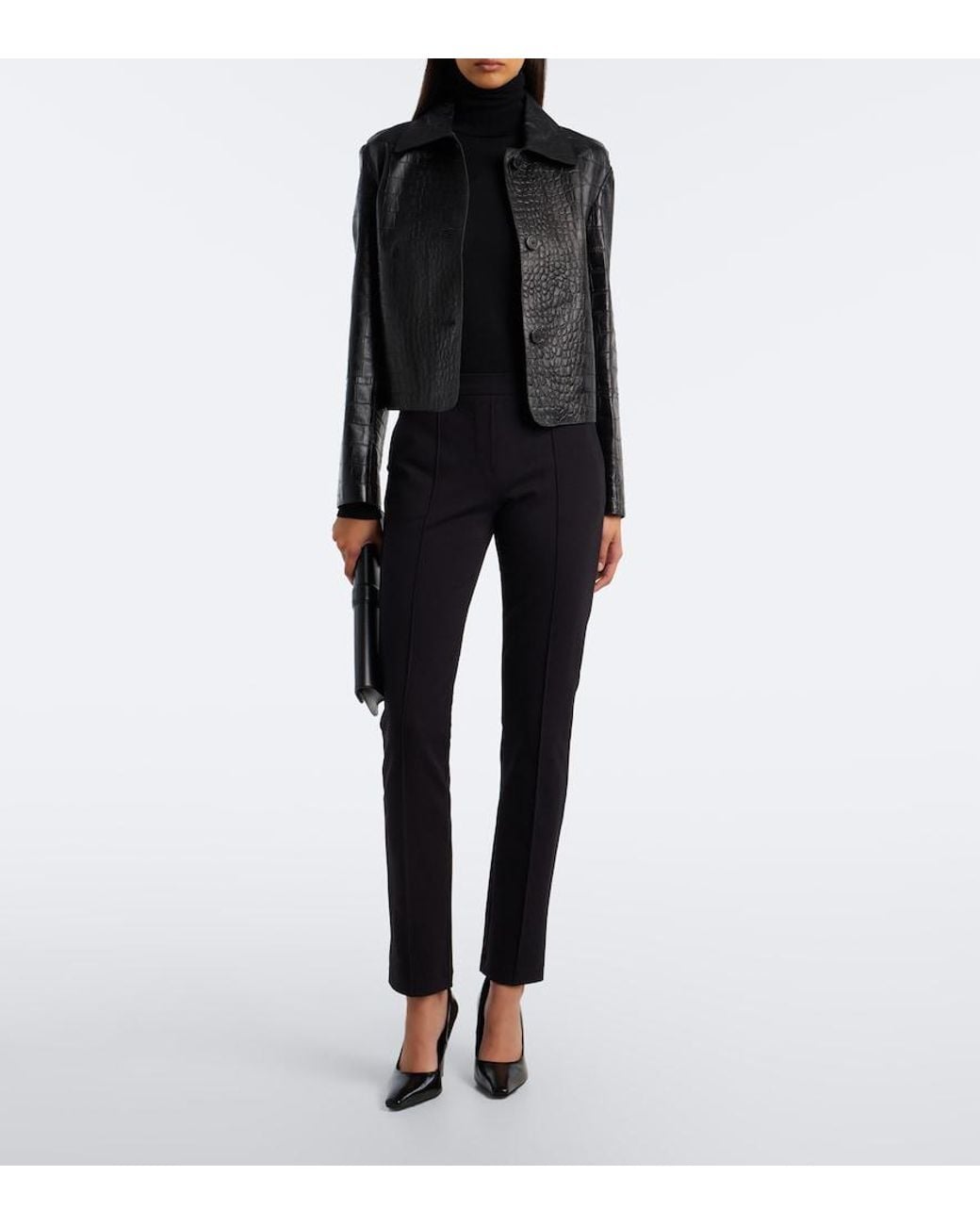 Wolford Black Baily Slim Pants