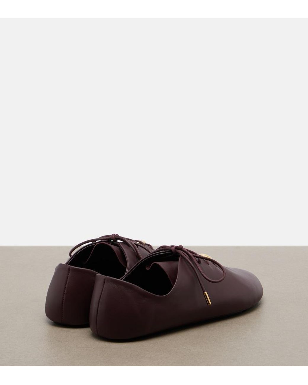 Loewe Brown Pebble Soft Leather Sneakers