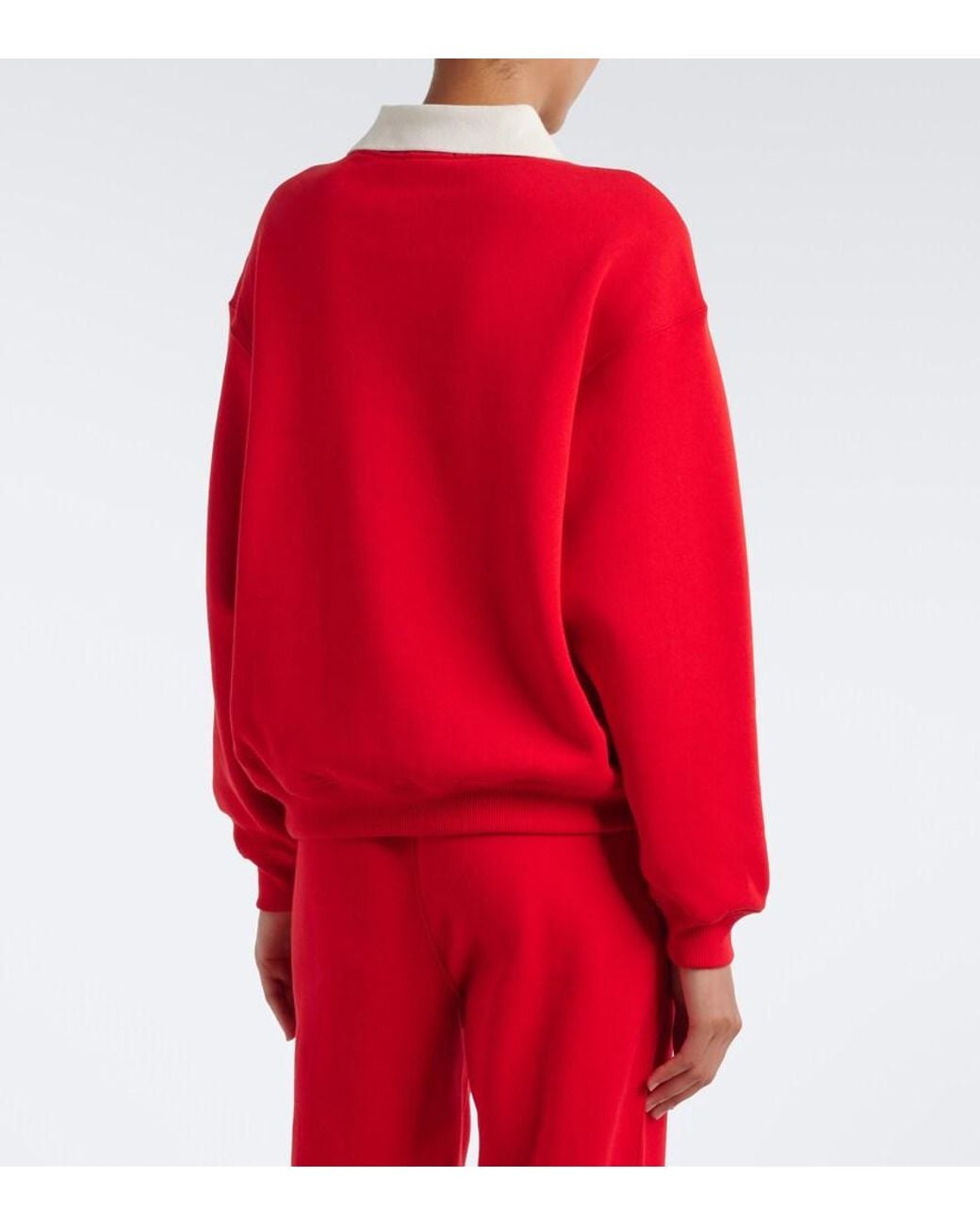 Polo Ralph Lauren Printed Layered Cotton-Blend Sweatshirt