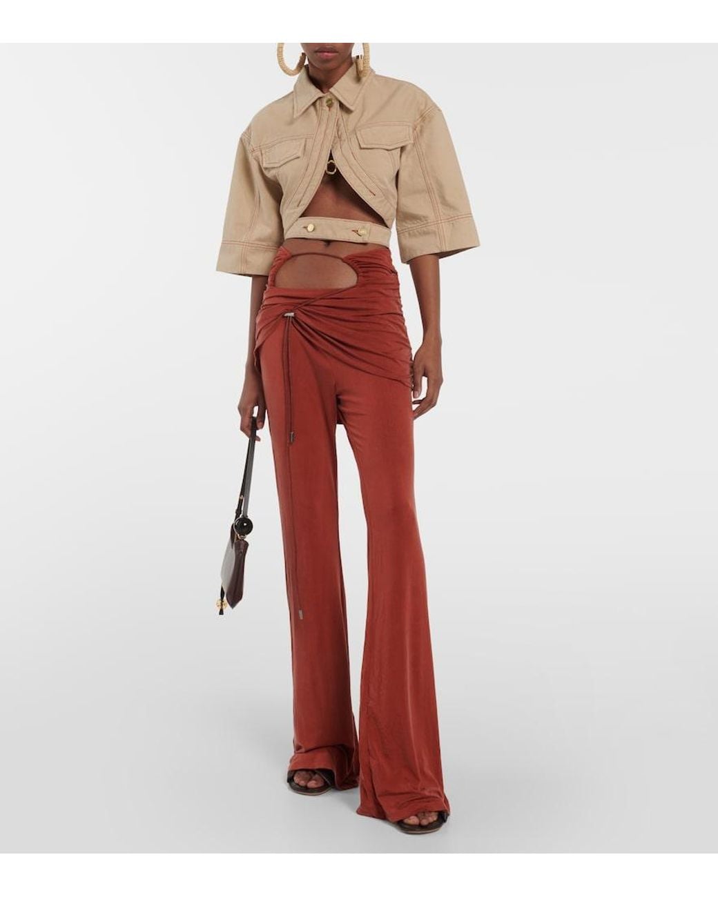 Jacquemus Red Pants