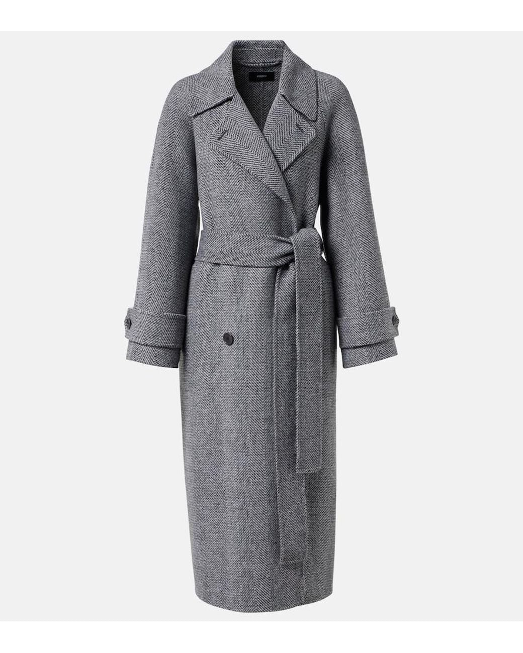 Joseph Gray New Navarre Virgin Wool Coat