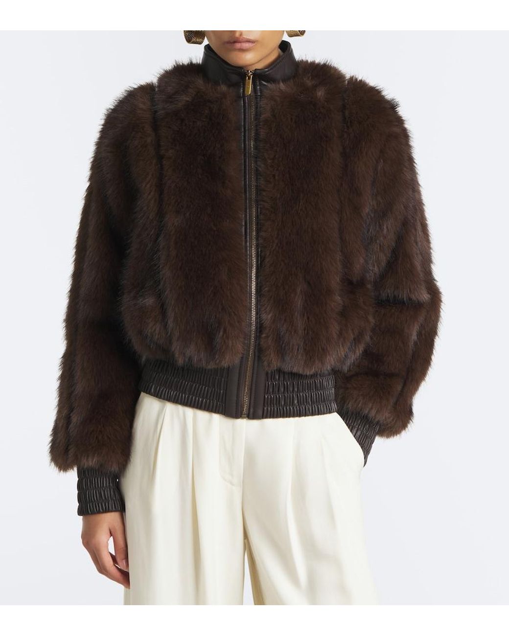 Zimmermann Black Valiant Bomber Jacket