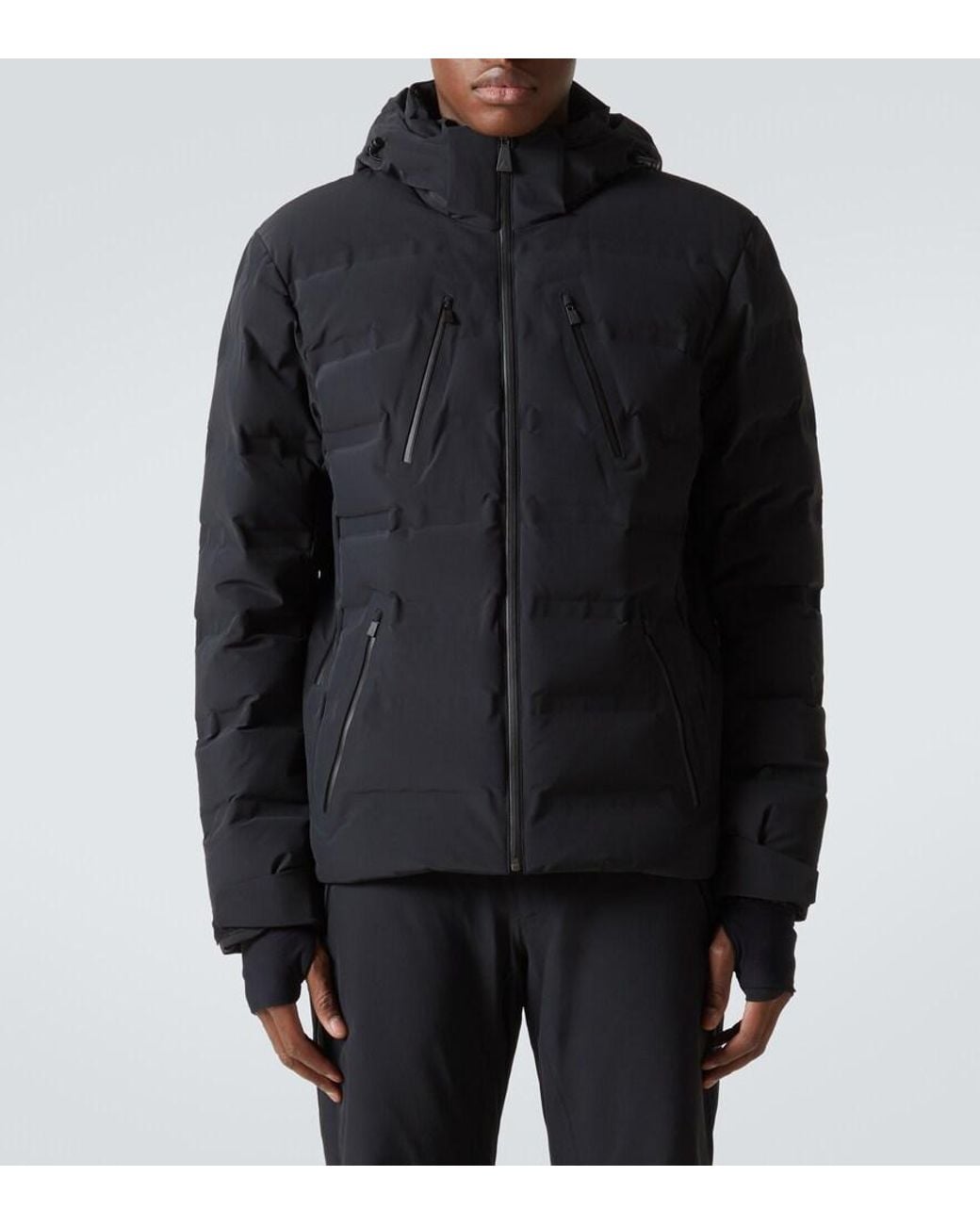 Aztech Mountain Black Technical Ski Jacket for men