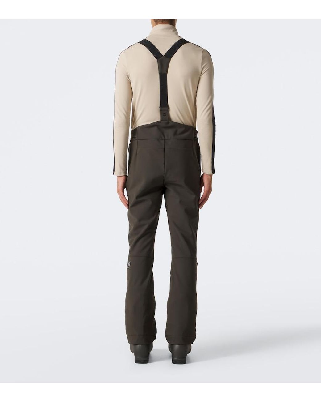 Fusalp Black Franz Ski Salopettes for men