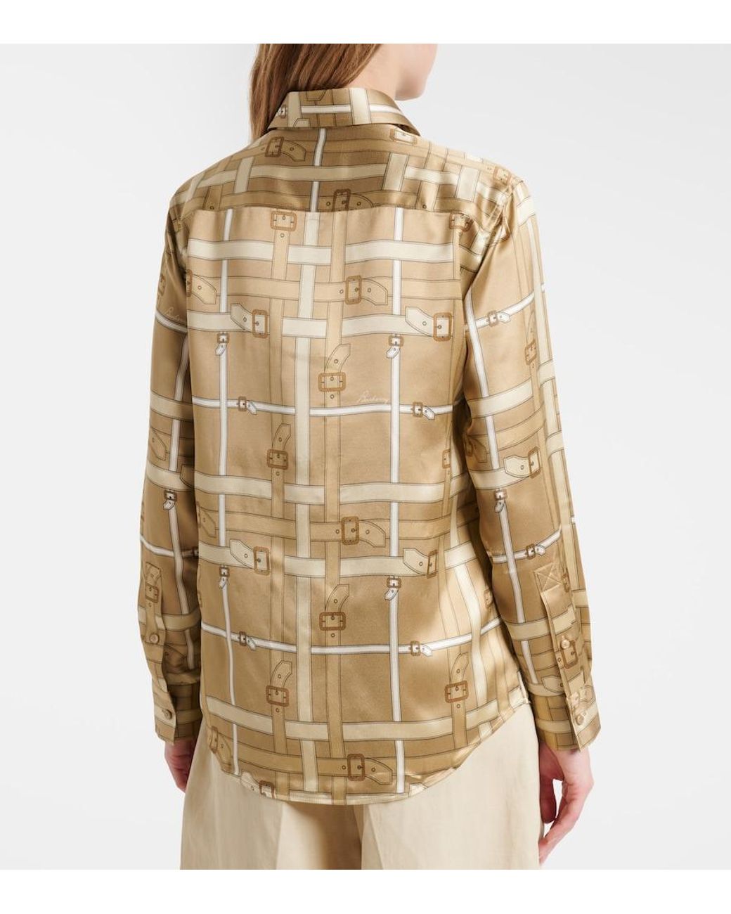 Camicia Emma di Burberry in Natural