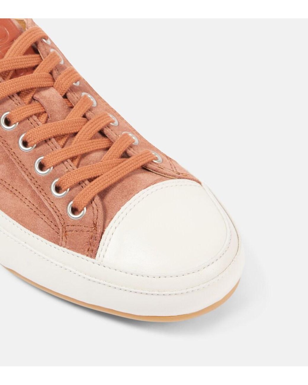 Tod's Pink Suede Sneakers