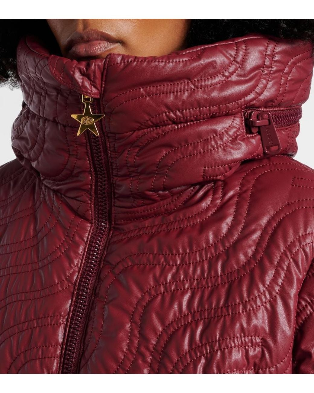 Goldbergh Red Solaria Quilted Down Ski Jacket