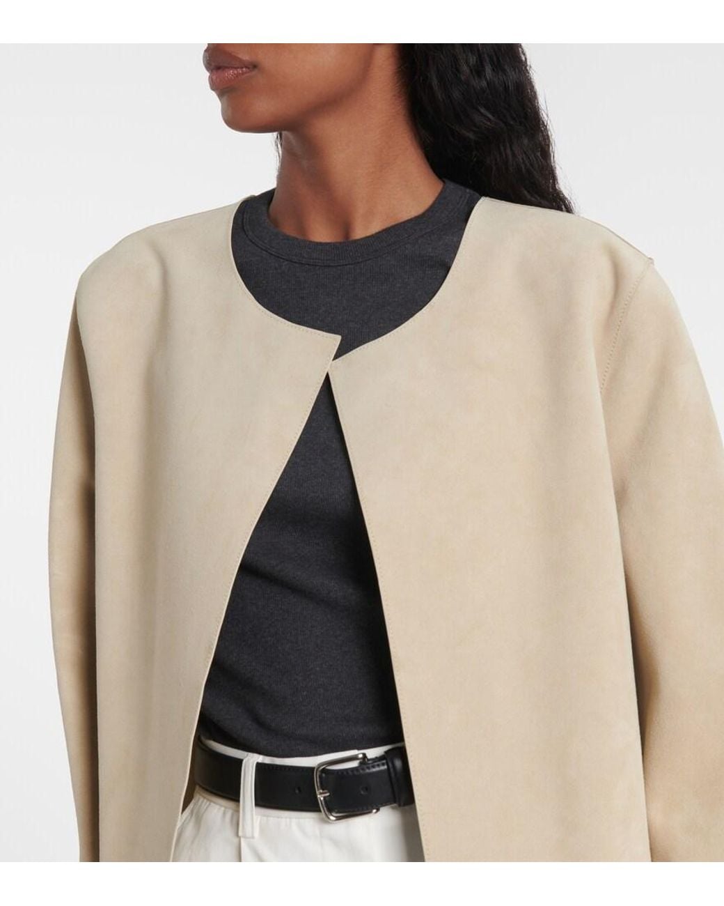 Totême  Natural Suede Coat