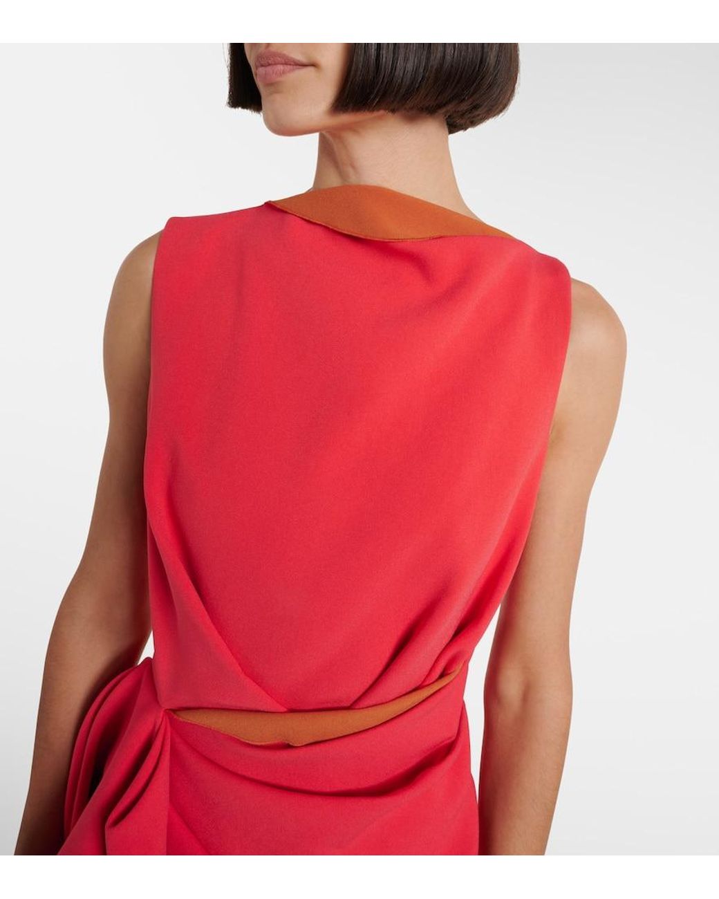 Abito Midi Calatrava di Roksanda in Red