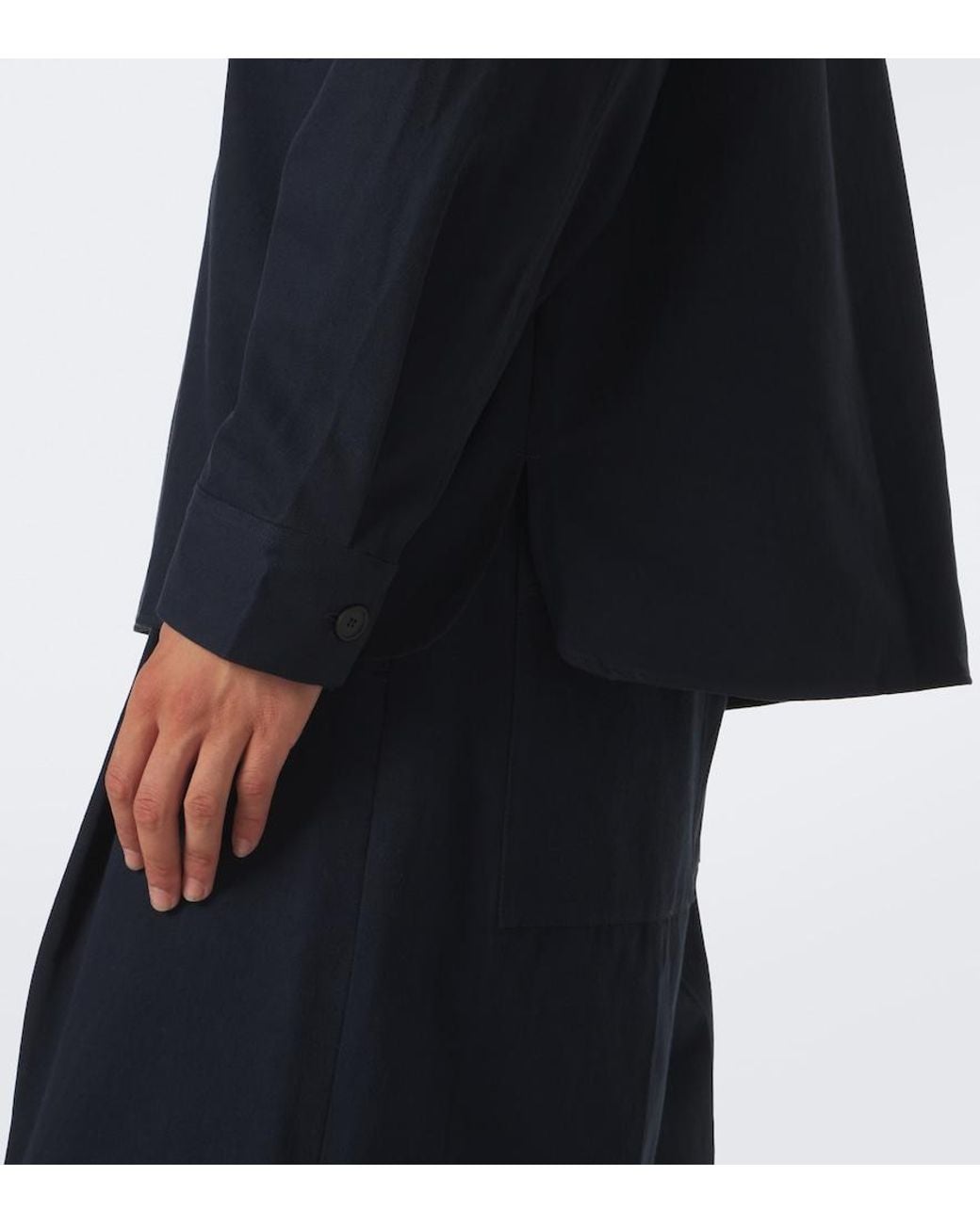 Studio Nicholson Blue Cotton Overshirt for men