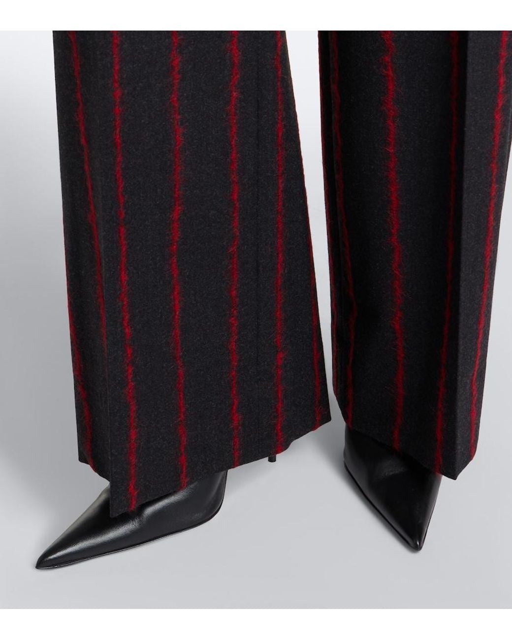 Vivienne Westwood Black Lauren Wool, Alpaca, And Mohair-Blend Pants