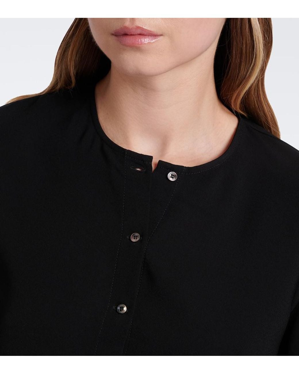 Leset Black Ari Cropped Cardigan