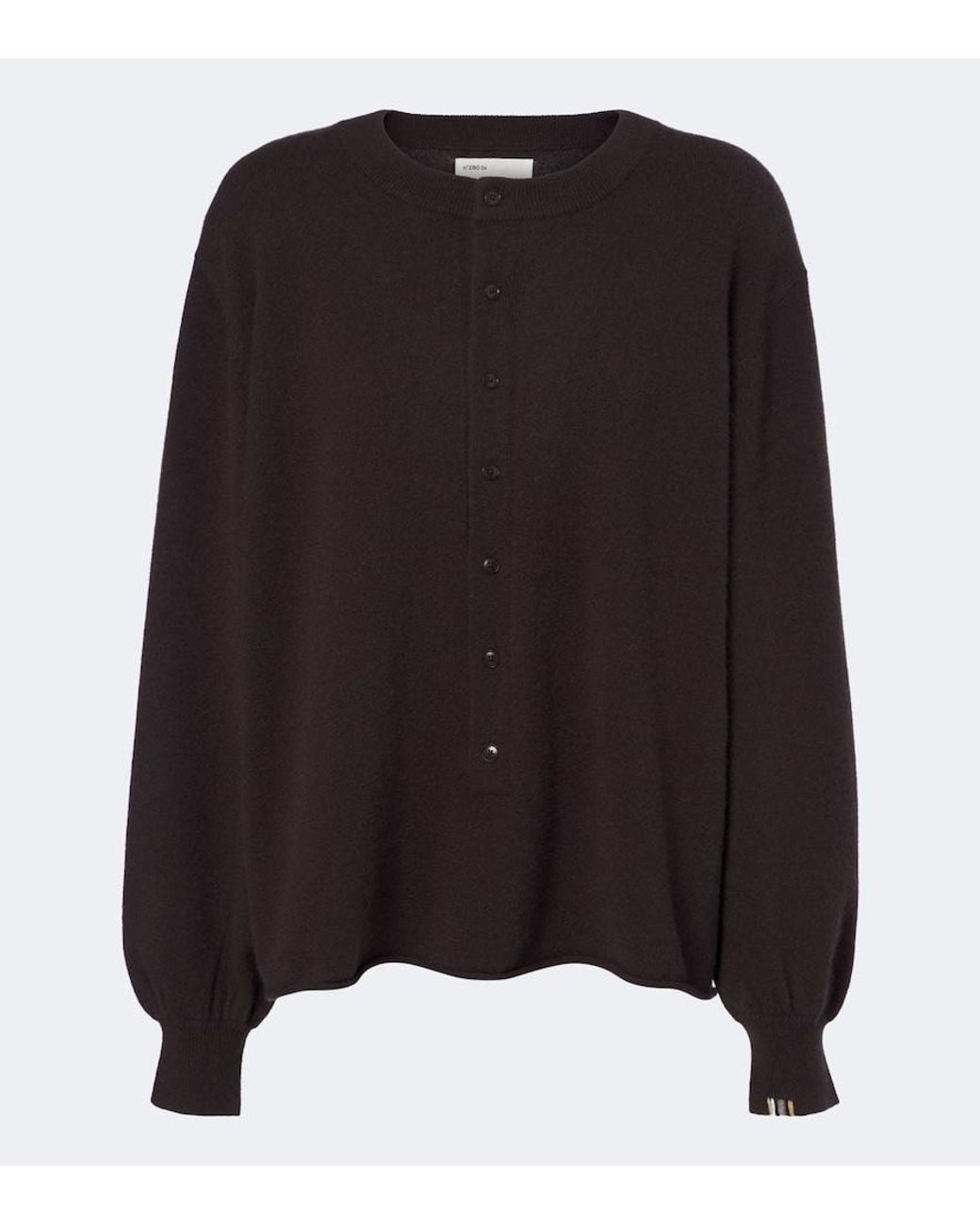 Extreme Cashmere Black N°280 Bi Cashmere-Blend Sweater