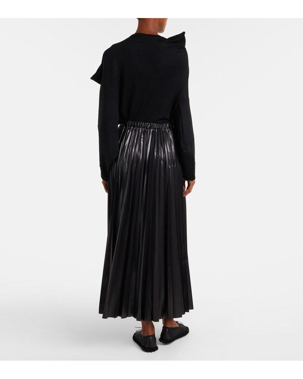 Gonna Lunga di Junya Watanabe in Black