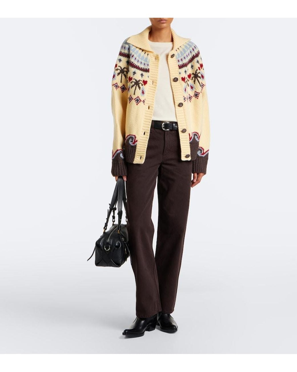 Citizens of Humanity Brown Lindz Straight Jeans