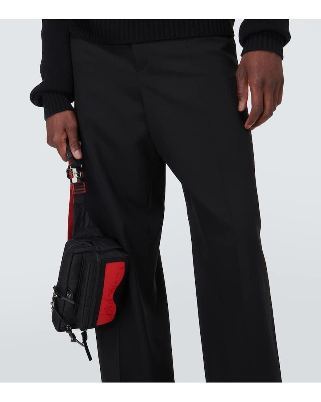 Christian Louboutin LOUBIDEAL ルビディール Christian Louboutin Loubideal Canvas & Rubber Backpack | Nordstrom