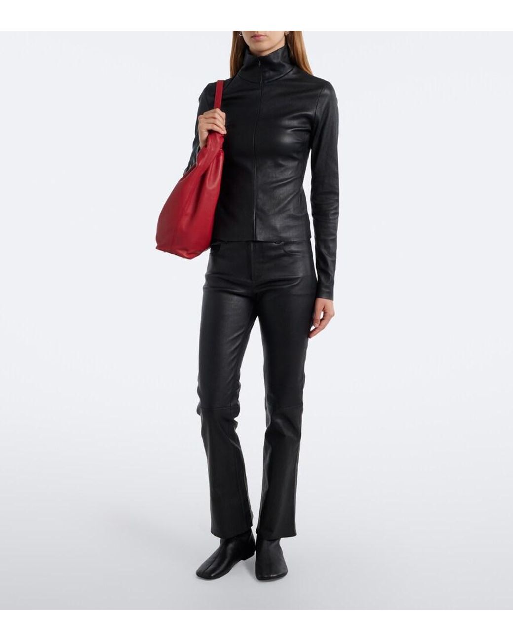 Stouls Black Selene Leather Jacket