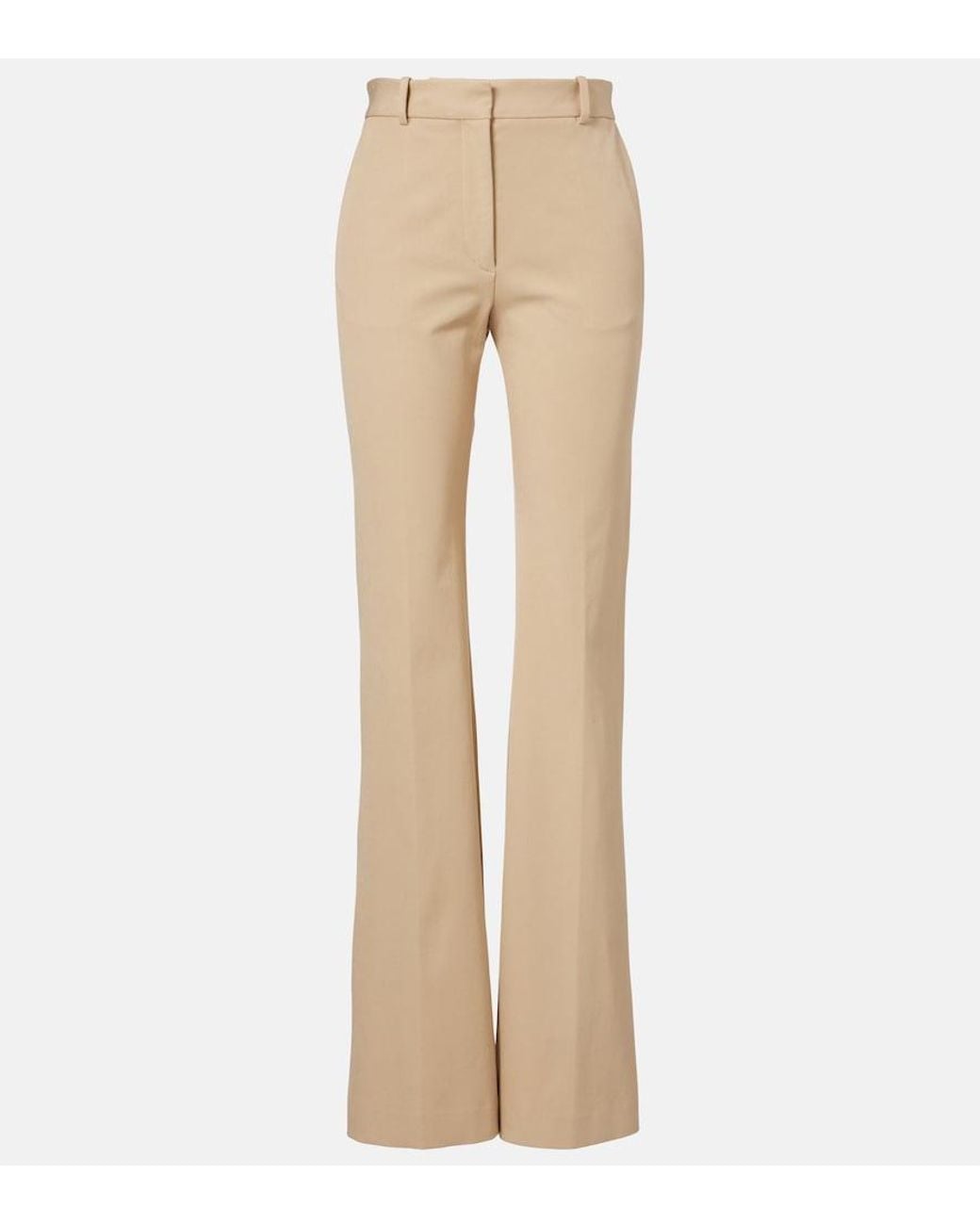 Joseph Natural Tafira Gabardine Flared Pants