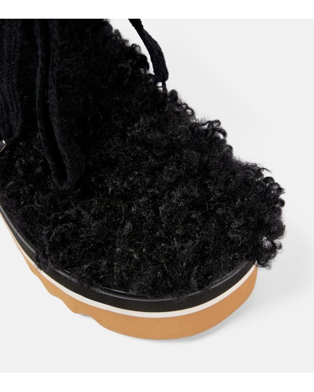 Stella McCartney Black Elyse Snow Boots