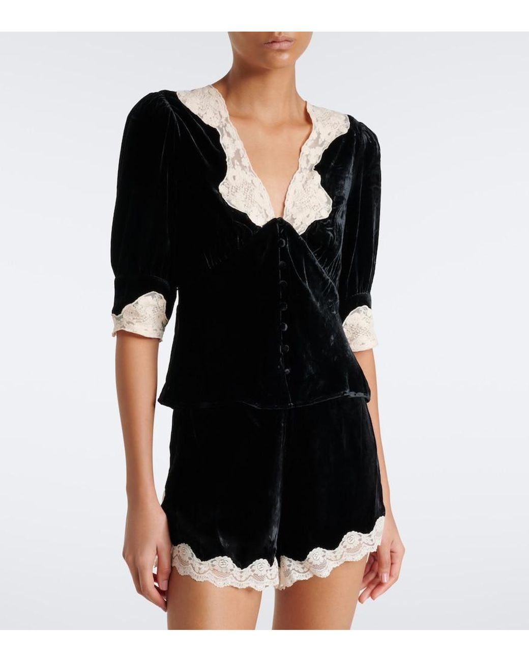 Top Amanda di Rixo in Black