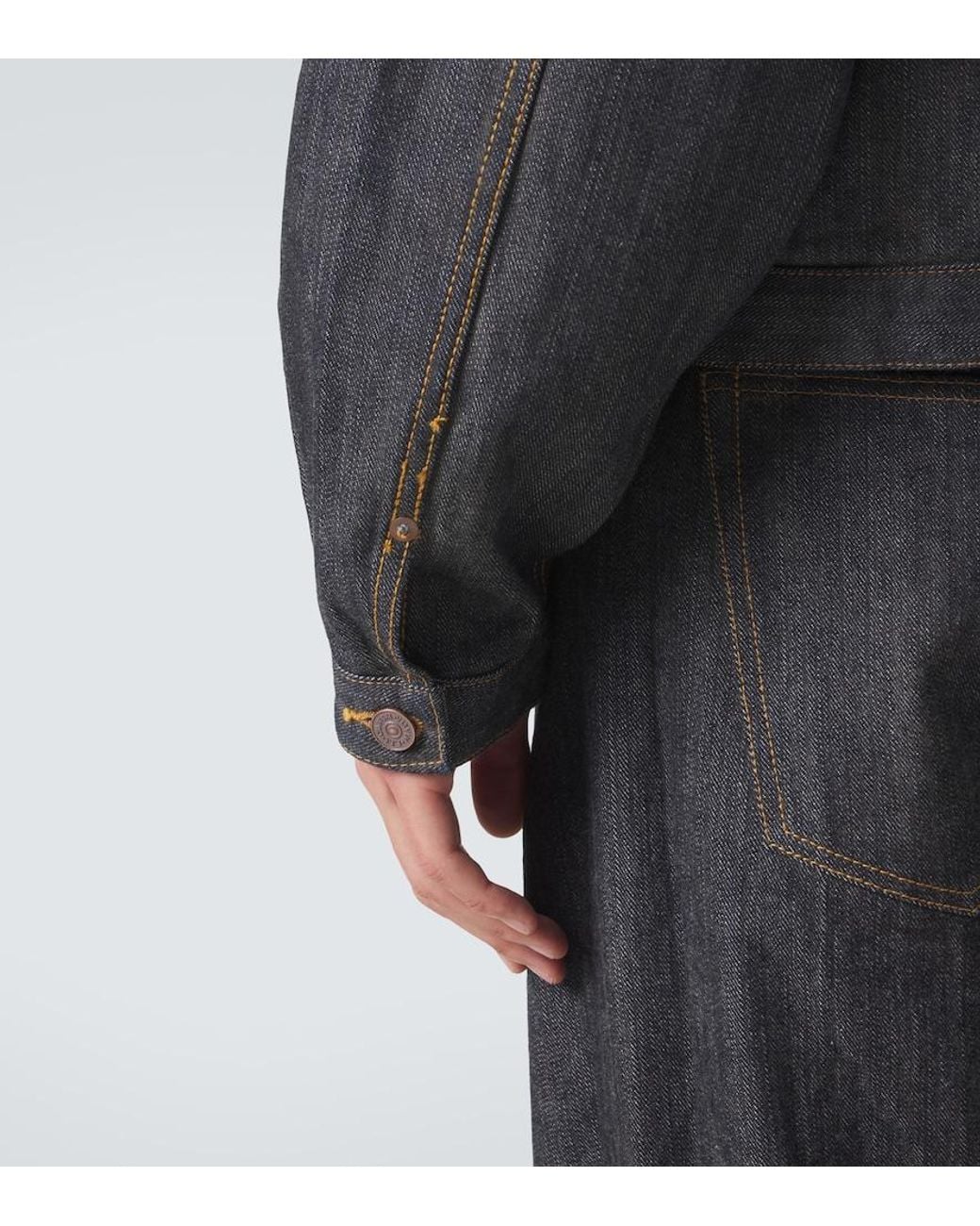 Chaqueta 102Xx De Denim Visvim de hombre de color Black