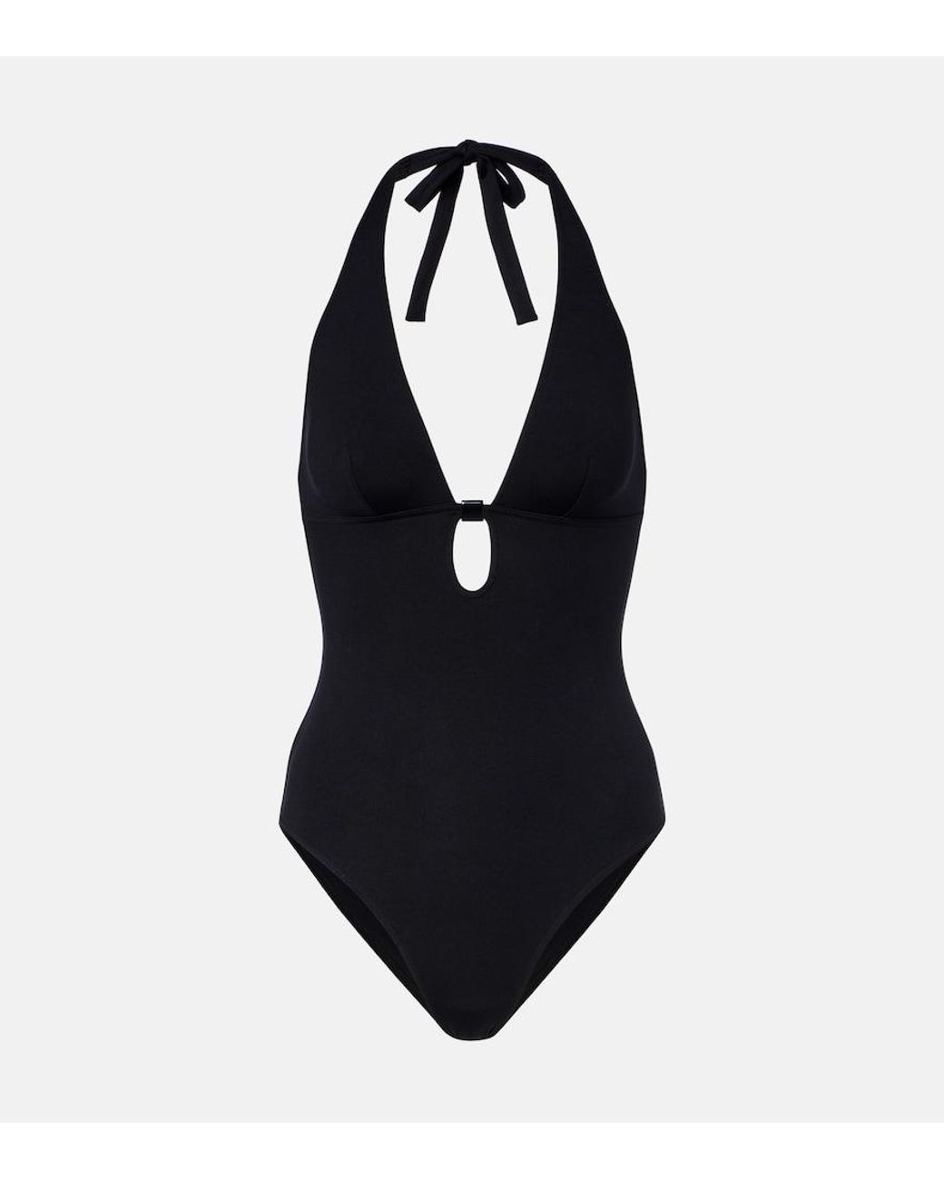Eres Blue Harmony Halterneck Swimsuit