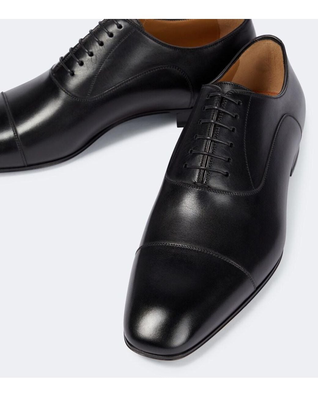 Christian Louboutin Black Greggo Flat Calf for men