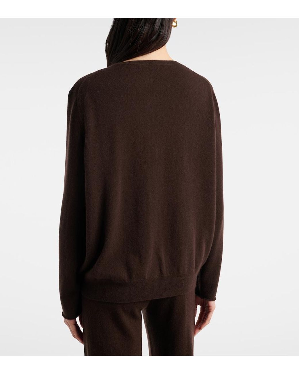 Jardin Des Orangers Brown Cashmere Sweater