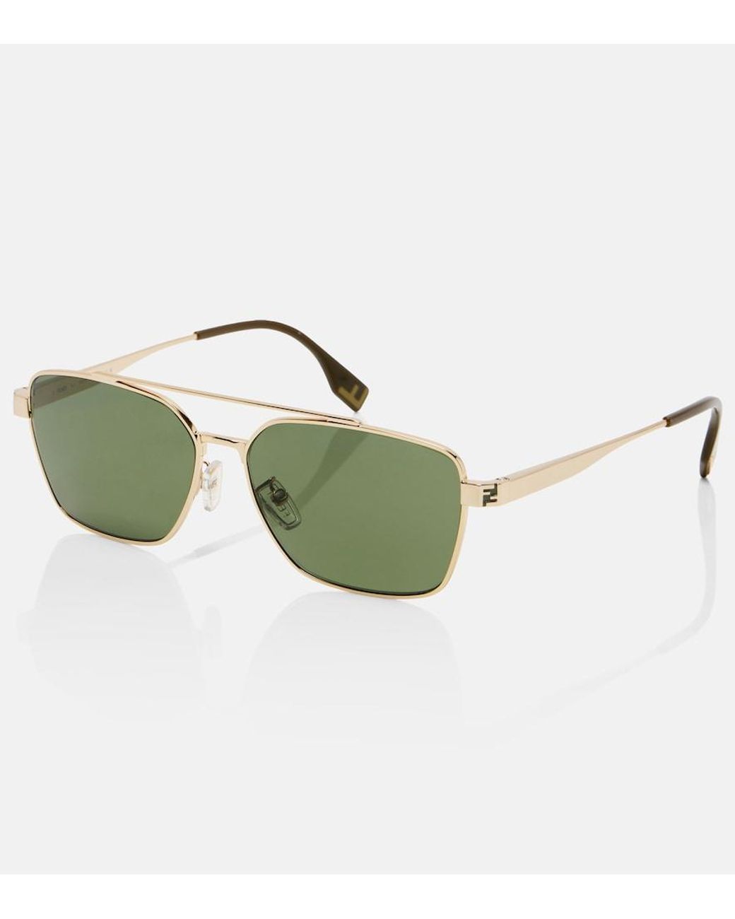 Fendi Green Sky Navigator Sunglasses