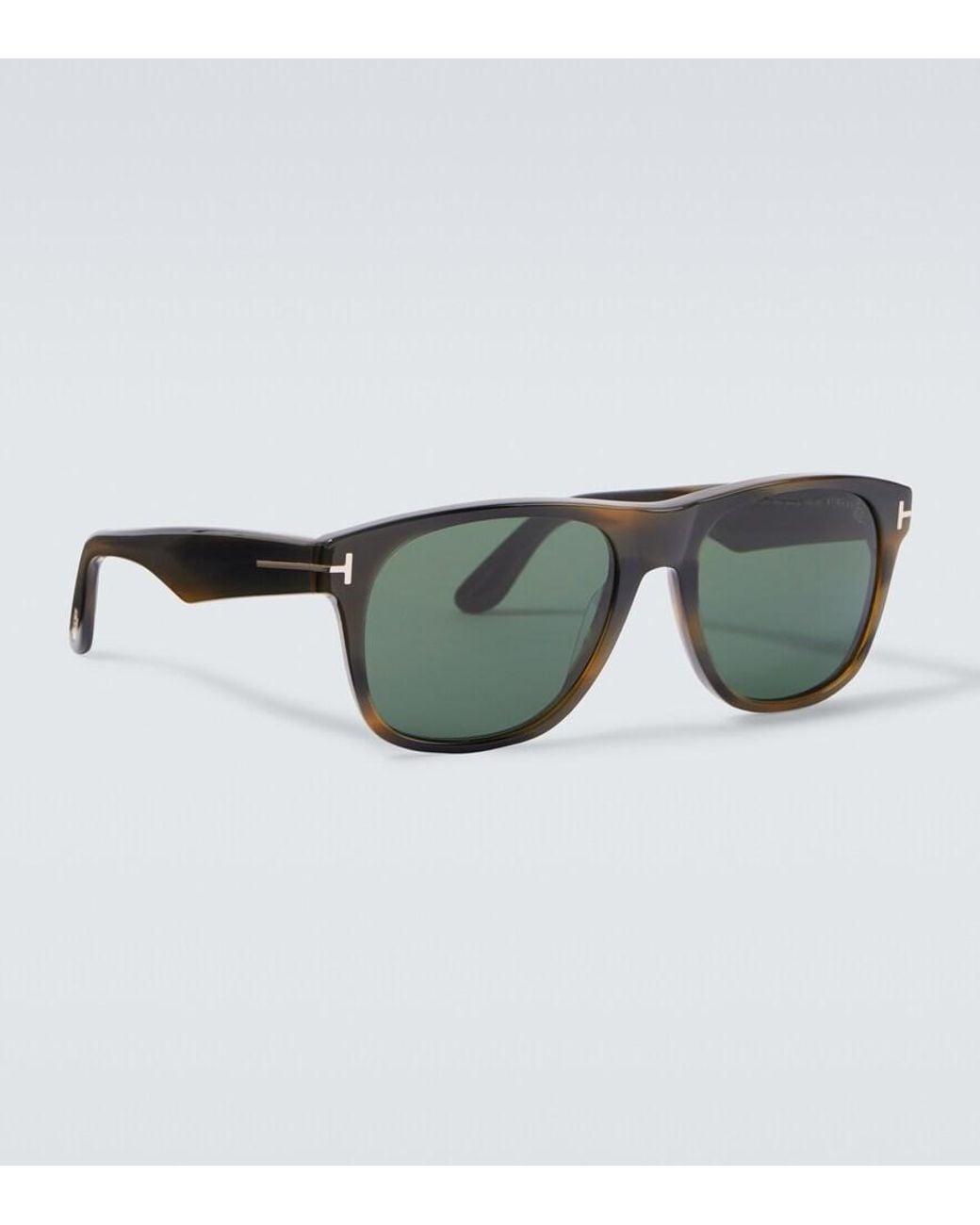 Tom Ford Green Marlon Rectangular Sunglasses for men