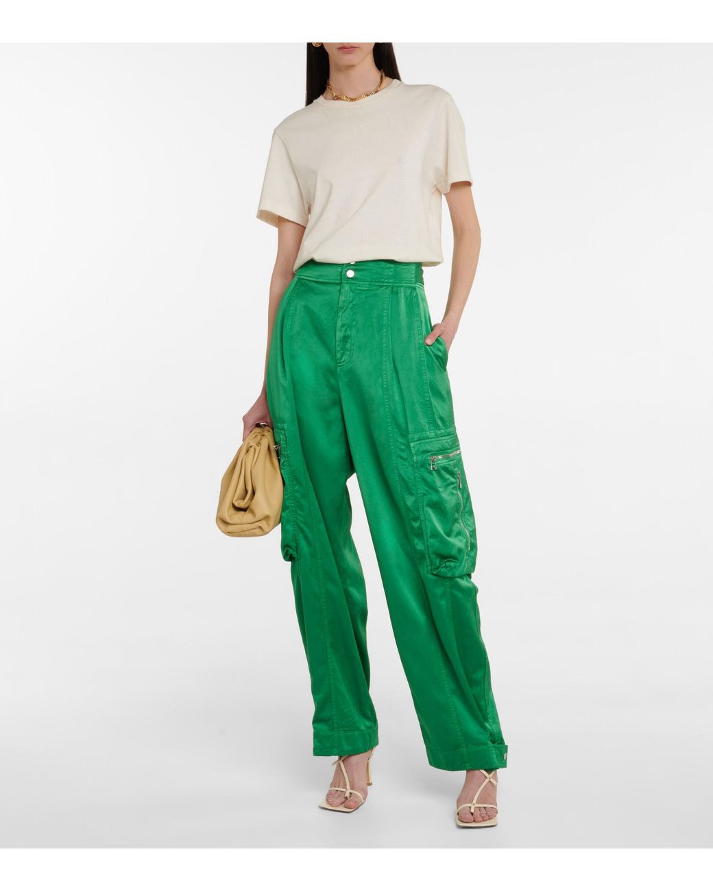 【送料&関税込】Bottega Veneta Slit-hem Cargo Pants Bottega Veneta Cargo Pants — CONSUMED