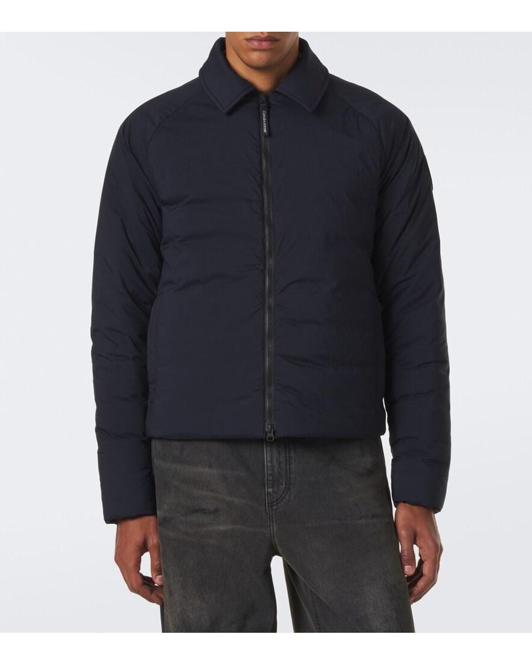 Canada Goose Blue Lodge Track Down Jacket for men